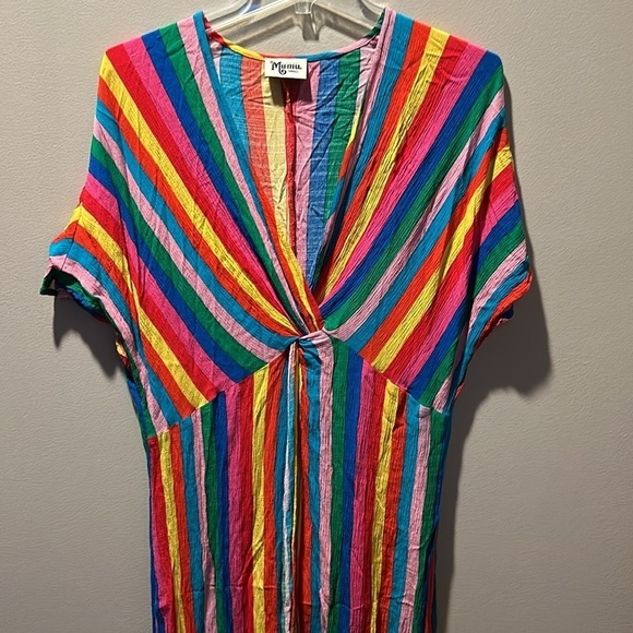 Show Me Your MuMu Dresses & Skirts - Show Me Your Mumu Get Twisted Striped Maxi Dress Size Small